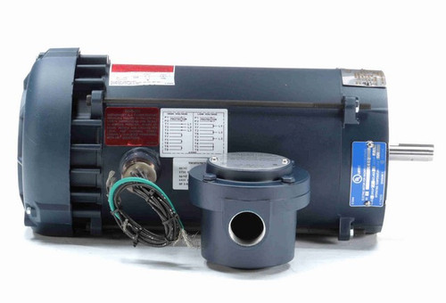 119430.00 Leeson 1 1/2  hp 1800 RPM 230/460V 56C Frame Explosion-Proof (No Base) 3-Phase TEFC Motor