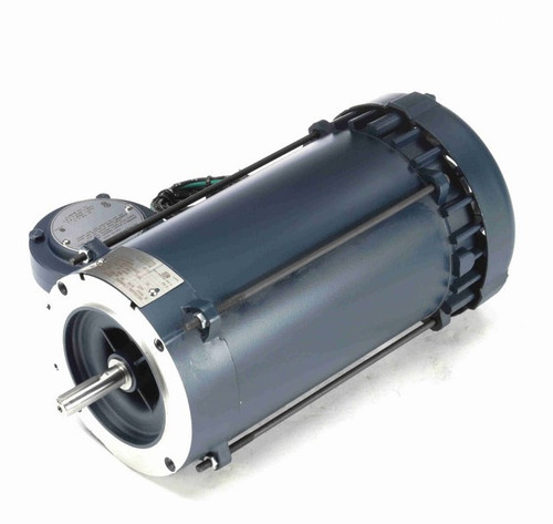 119435.00 Leeson 3 hp 3600 RPM 230/460V 56C Frame Explosion-Proof (No Base) 3-Phase TEFC Motor