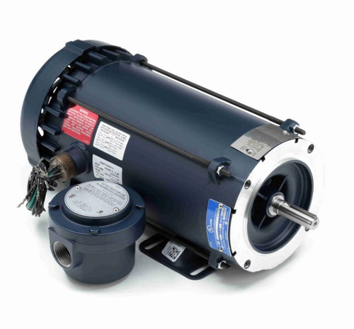 119442.00 Leeson 2 hp 3600 RPM 230/460V 56C Frame TEFC Explosion-Proof (Rigid Base) 3-Phase Motor