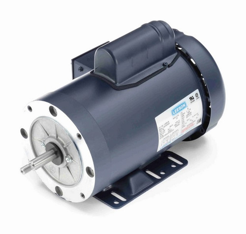 113959.00 Leeson 2 hp 3600 RPM 115/208-230V 56J Frame (Rigid Base) TEFC 1-Phase Jet Pump Motor