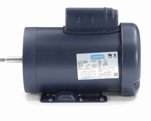 113959.00 Leeson 2 hp 3600 RPM 115/208-230V 56J Frame (Rigid Base) TEFC 1-Phase Jet Pump Motor