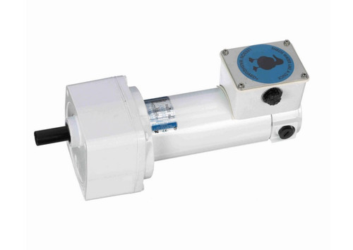 M1125269.00 Leeson 1/4 hp 42 RPM 90 VDC 32 Frame (Rigid Base) TENV Wash-Down Gearmotor
