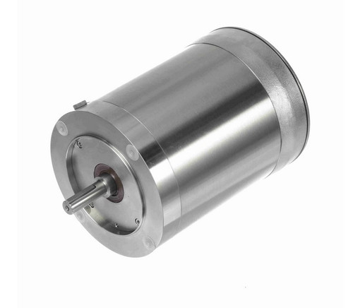 117270.00 Leeson 1/2 hp 1800 RPM 208-230/460V 56C Frame (No Base) TENV 3-Phase Premium-Stainless Wash-Down Motor