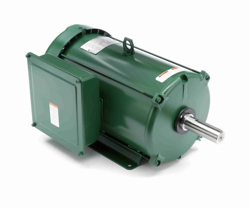 141311.00 Leeson 10 hp 1800 RPM 230V 215TZ Frame (Rigid Base) TEFC 1-Phase Crop Dryer Motor