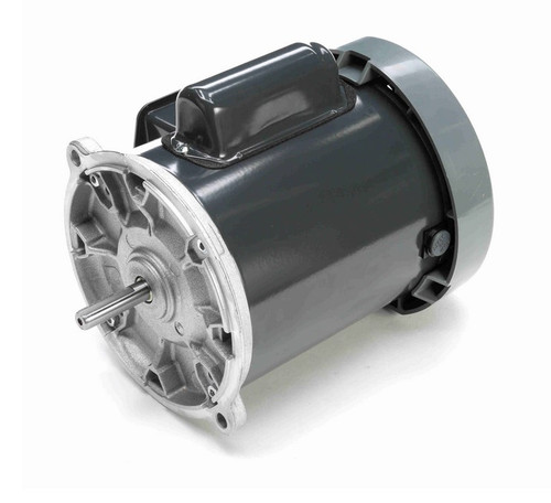 117888.00 Leeson 1/2 hp 1800 RPM 115/230V 56YZ Frame TEFC 1-Phase Auger Drive Motor