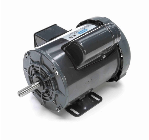 117864.00 Leeson 3/4 hp 1800 RPM 115/208-230V 56 Frame TEFC 1-Phase High-Torque Farm Motor