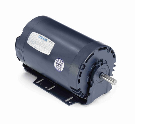 111962.00 Leeson 1 1/2 hp 1800 RPM 208-230V 56H Frame (Resilient Base) ODP 3-Phase Fan Motor