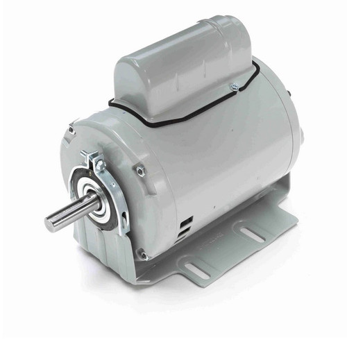 103794.00 Leeson 1/3 hp 1800 RPM 115V 56 Frame (Resilient Base) ODP 1-Phase Instant Reversing Motor