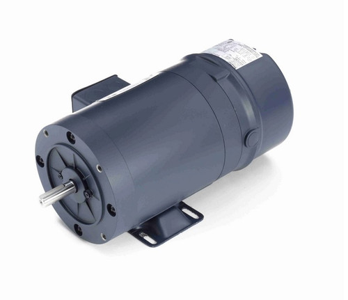 110671.00 Leeson 3/4 hp 1800 RPM 208-230/460V 56C Frame (Rigid Base) TENV 3-Phase Brake Motor