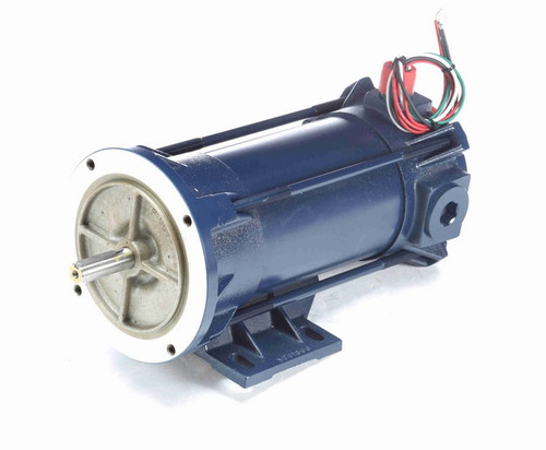 118017.00 Leeson 1/2 hp 1800 RPM 180VDC 56C Frame (With Base) TENV DC Controllable Explosion Proof Motor