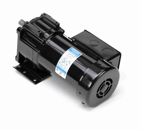 M1145122.00 Leeson 1/6 hp 16 RPM 190 VAC 38 Frame (No Base) TEFC 3-Phase AC Controllable Gearmotor