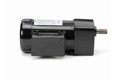 096066.00 Leeson 1/4 hp 29 RPM 208-230/460 VAC 42Y Frame (No Base) TEFC 3-Phase AC Controllable Gearmotor