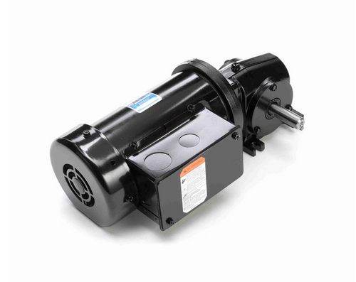 M1145127.00 Leeson 3/8 hp 29 RPM 190 VAC 38 Frame (No Base) TEFC 3-Phase AC Controllable Gearmotor