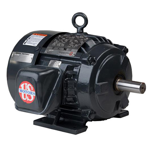 HW10V3E2 Nidec 10 hp 1200 RPM 256T Frame (Rigid Base) 230/460V TEFC 3-Phase Cooling Tower Motor