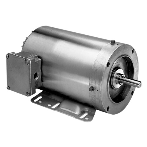 WDP1P2AHC Nidec 1 hp 1800 RPM 56HC Frame (Rigid Base) 208-230/460V TENV 3-Phase Washdown Motor