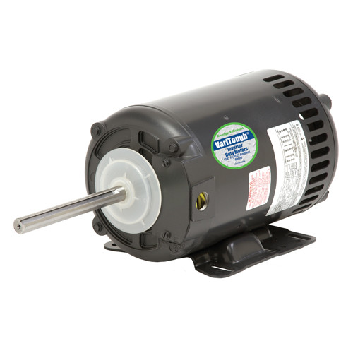 1833VG Nidec 1 hp 850 RPM 208-230/460V 56YZ Frame (Rigid Base) 1-Speed OAO 3-Phase Inverter Motor