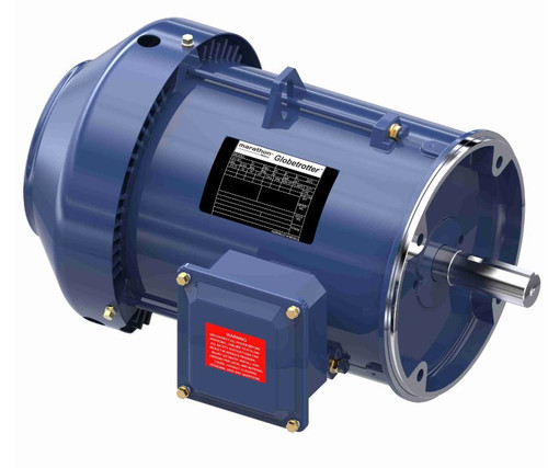 GT13192 Marathon |  7.5 hp 3600 RPM 184TC Frame TEFC C-Face (No Base) 230/460V
