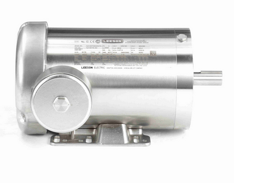 121878.00 Leeson Extreme Duck 3 hp 3600 RPM 230/460V 3-Phase 145TC Frame TEFC (base) Motor