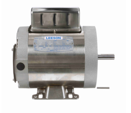 119216.00 Leeson SST Duck 3/4 hp 1800 RPM 208-230/460V 1-Phase 56C Frame TENV (base) Motor