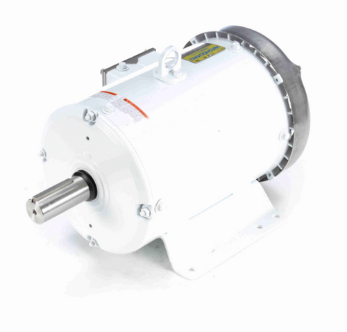 132204.00 Leeson White Duck 7 1/2 hp 3600 RPM 230/460V 3-Phase S213T Frame TEFC (base) Motor
