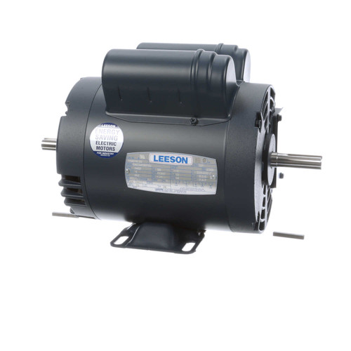 114216.00 Leeson |  1 hp 3450 RPM 115/208-230V Double Shafted Power Tool Motor