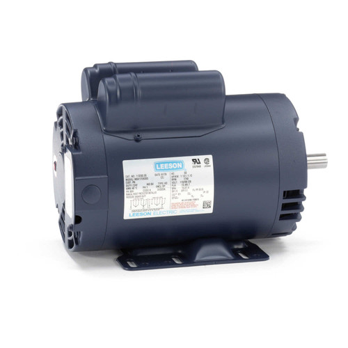 113266.00 Leeson |  1.5 hp 1725 RPM 56H Frame 115/208-230 Volts Open Drip