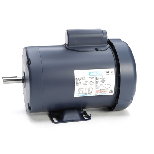 110009.00 Leeson |  1/3 hp 1140 RPM 56 Frame TEFC 115/208-230 Volts
