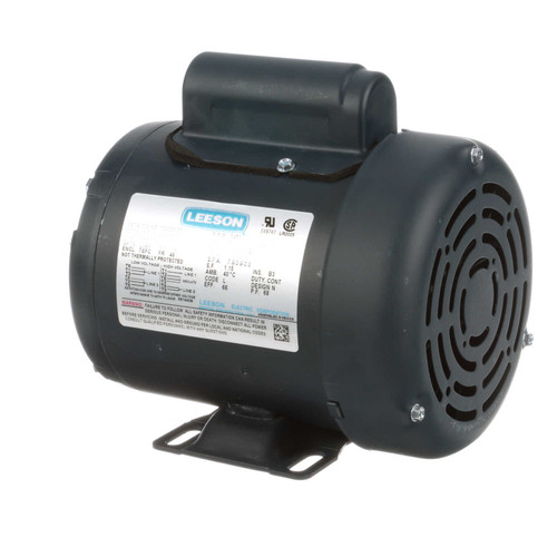 102020.00 Leeson |  1/2 hp 3450 RPM 48 Frame TEFC 115/208-230 Volts