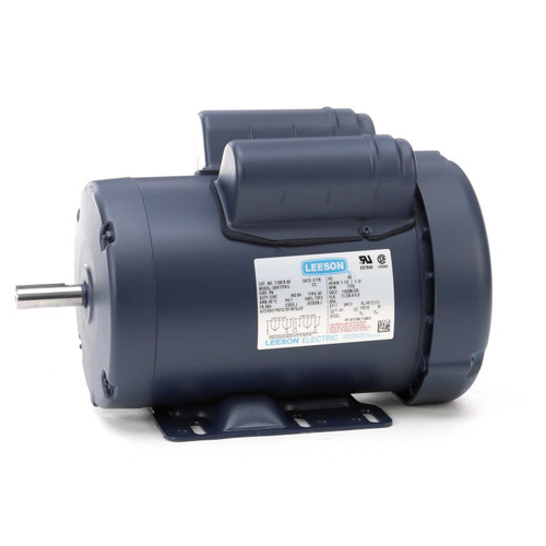 116761.00 Leeson | 2 hp 1725 RPM 56H Frame 230/460 Volts TEFC