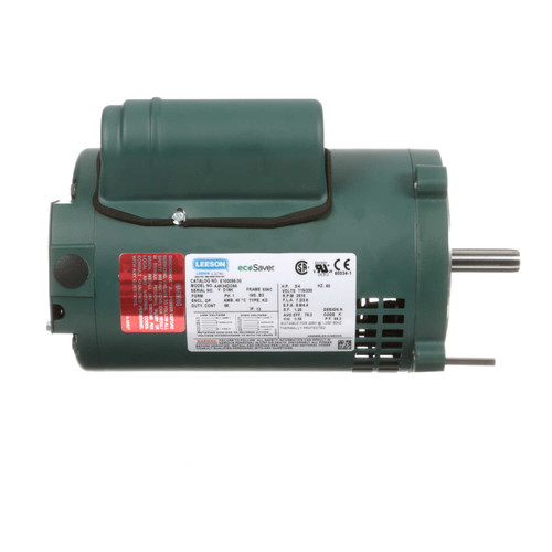 E100055.00 Leeson |  3/4 hp 3600 RPM 56C Frame ODP C-Face (no base) 115/230V
