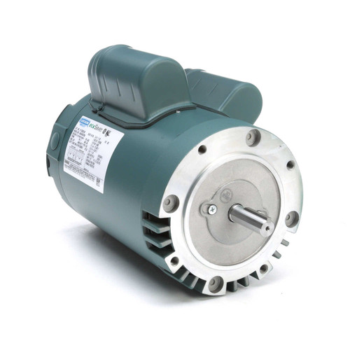E113336.00 Leeson |  1.5 hp 3600 RPM 56C Frame ODP C-Face (no base) 115/230V