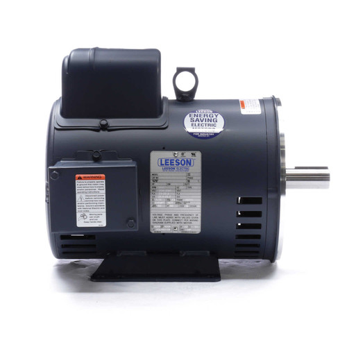131781.00 Leeson |  5 hp 3600 RPM 184TC Frame ODP C-Face (rigid base) 208-230V