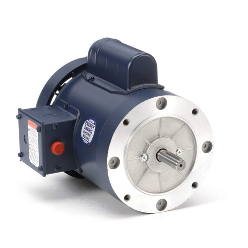 110040.00 Leeson |  3/4 hp 1800 RPM 56C Frame TEFC C-Face (no base) 115/208-230V