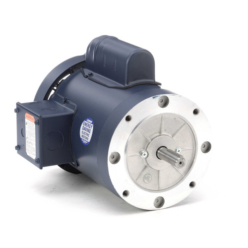 110058.00 Leeson |  1 hp, 1800 RPM, 56C Frame, TEFC, C-Face (no base) 115/208-230V
