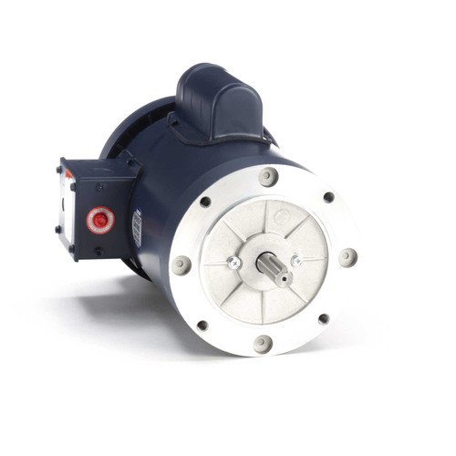 110421.00 Leeson |  2 hp 3600 RPM 56C Frame TEFC C-Face (no base) 115/208-230V