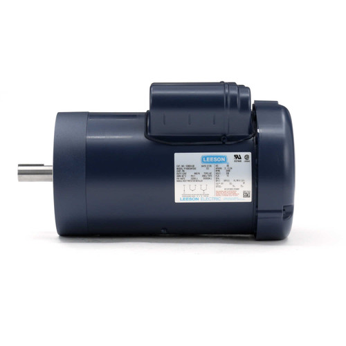 120824.00 Leeson |  3 hp 3600 RPM 145TC Frame TEFC C-Face (no base) 230V