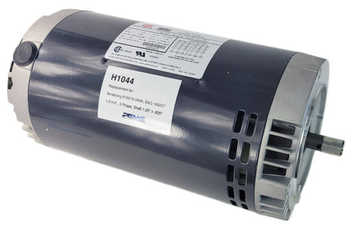 1.5hp Hot Water Circulator Pump Motor for Armstrong 816678-069A, Bell & Gossett 169237