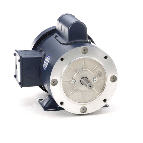 110905.00 Leeson |  3/4 hp 1800 RPM 56C Frame TEFC C-Face- Rigid Base 115/208-230V
