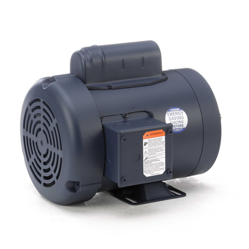 110908.00 Leeson |  1 hp 1800 RPM 56C Frame TEFC C-Face- Rigid Base 115/208-230V