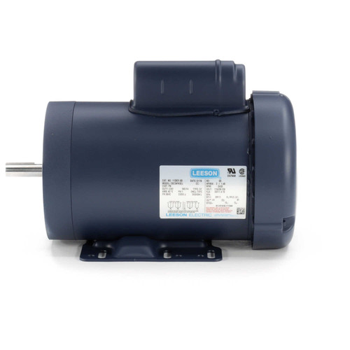 113931.00 Leeson |  2 hp 3600 RPM 56HC Frame TEFC C-Face- Rigid Base 115/208-230V
