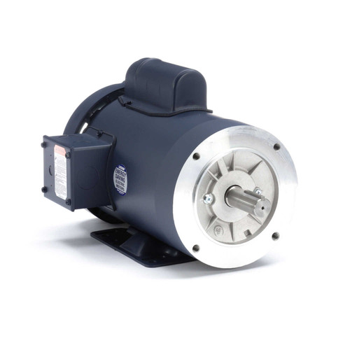 121008.00 Leeson |  2 hp 3600 RPM 145TC Frame TEFC C-Face- Rigid Base 115/208-230V