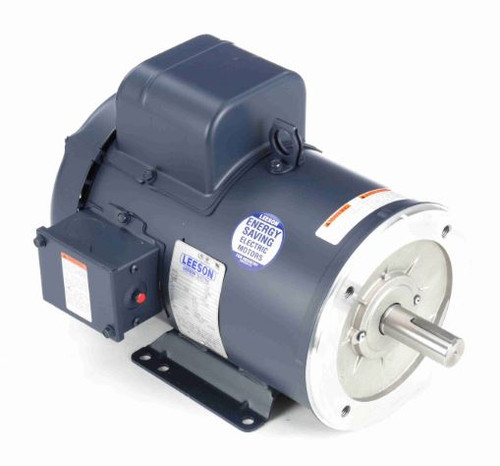 131631.00 Leeson |  3 hp 1800 RPM 184TC Frame TEFC C-Face- Rigid Base 115/208-230V