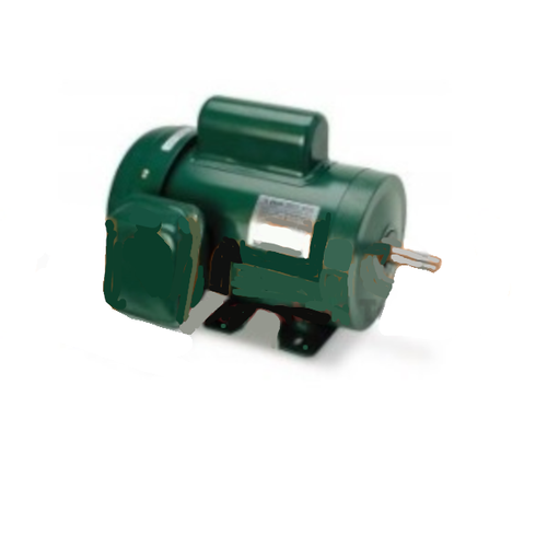 S0/54 TECO-Westinghouse 1/2 HP 1800 RPM 56 Frame 115/230V TEFC Rolled Steel 1-Ph Motor