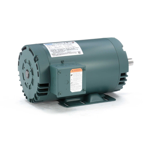 E115826.00 Leeson |  2 hp 1725 RPM 56HZ (143T) Frame 230/460 Volts Open Drip