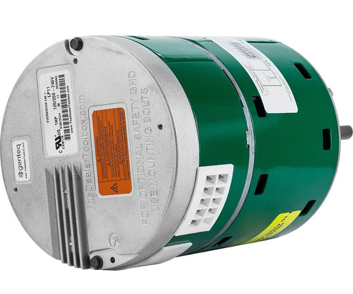Evergreen EM Genteq 6210X | 1 HP 115/230 Volt ECM Replacement Furnace Blower Motor