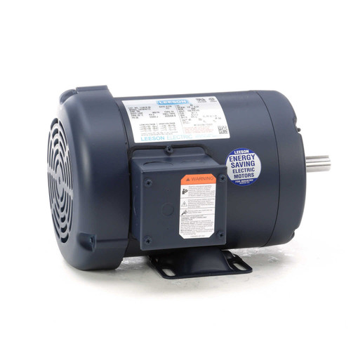 114618.00 Leeson |  1/2 hp 850 RPM 56 Frame 208-230/460 Volts TEFC