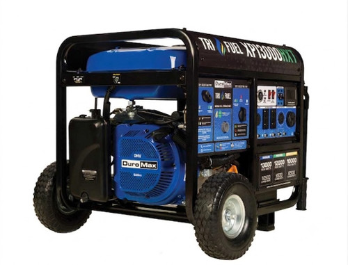 DUROMAX XP13000HXT 13,000 WATT TRI FUEL PORTABLE HXT GENERATOR W/ CO ALERT