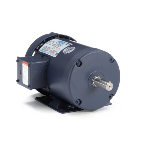 121199.00 Leeson |  3/4 hp 900 RPM 145T Frame 208-230/460 Volts TEFC