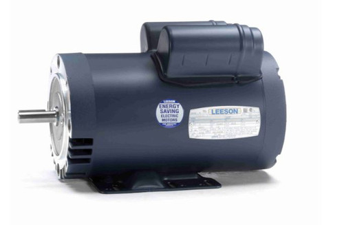 Leeson 116709.00 Pressure Washer Motor | 5 HP | 3450 RPM | 230V | 56HC C-Face