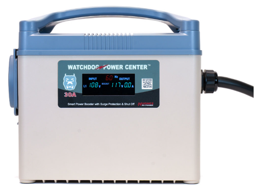 Hughes WPC30A Watchdog 30A RV Power Center Voltage Booster Surge Protector